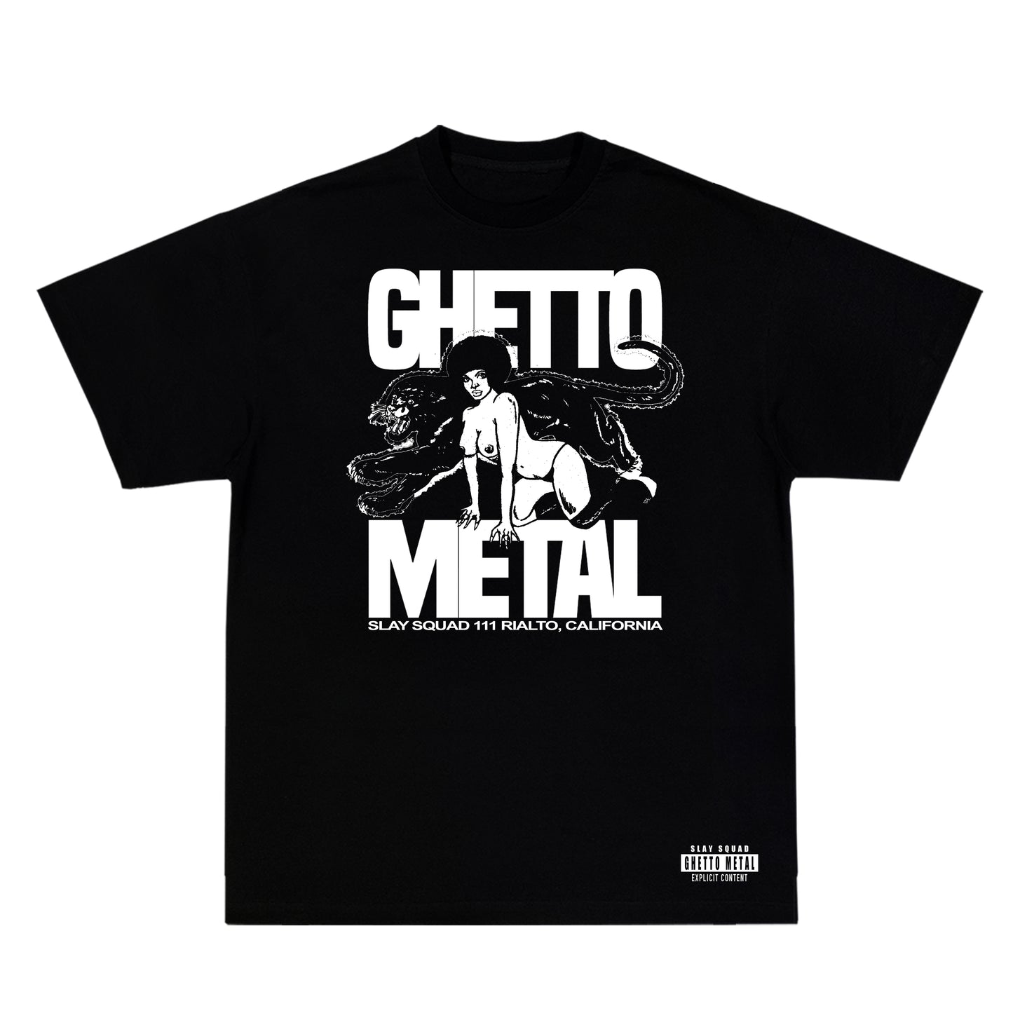 Slay Squad Ghetto Metal Tee
