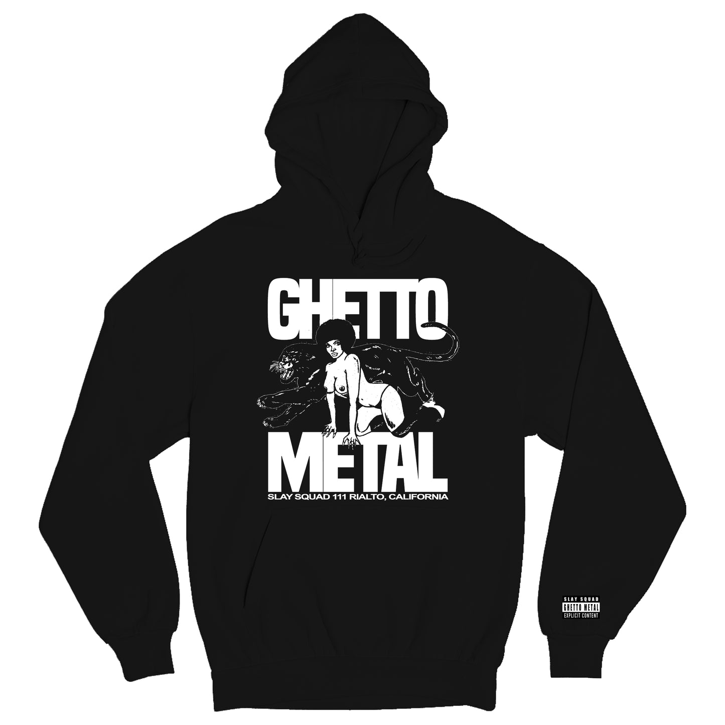 Slay Squad Ghetto Metal Hoodie